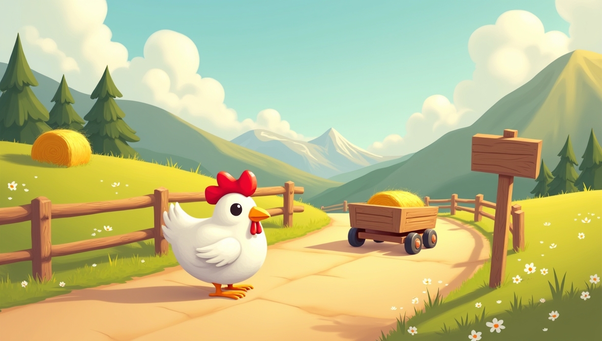 Chicken Road Game Screenshot